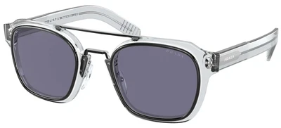 $375.10 • Buy Prada PR 07WS Crystal/Violet 50/23/145 Men Sunglasses
