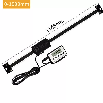 0-1000mm Magnet Linear Scale Remote Digital Readout LCD Display 40  Lathe Ruler • $152.79