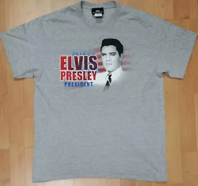 Elvis Presley 2016 President Graceland Men's Large Shirt • $11.99