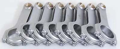 Eagle Connecting Rod Set SIR5700BB2000; I-Beam 5.7  Bushed ARP2000 For SBC • $359