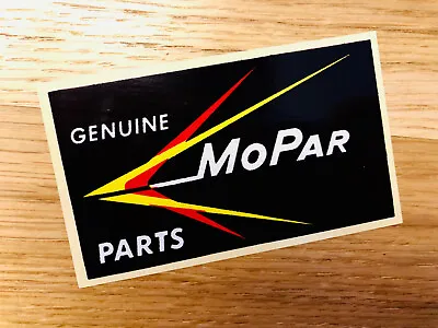 MOPAR GENUINE PARTS Sticker Sticker Old School Drag Racing Motorsport V8 Mi362 • $4.26