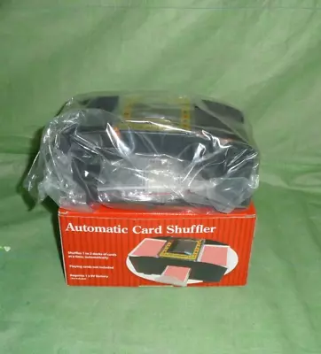 Casino 1-2 Deck Automatic Card Shuffler For Poker Games Board Games • $18.99