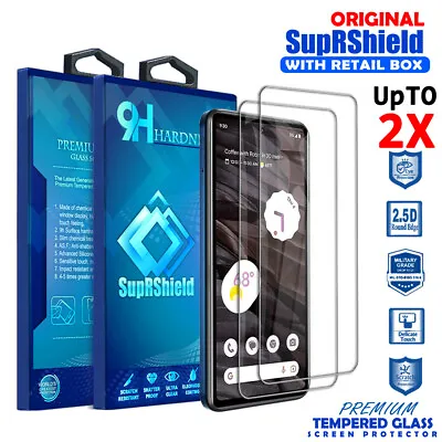 For Google Pixel 8 Pro 6 7 Pro 7A 7 6A 5A 4A XL Tempered Glass Screen Protector • $6.95