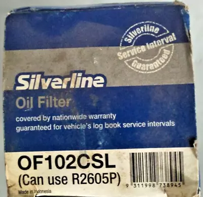 SILVERLINE  OF102CSL - Cartridge Oil Filter - Check Listing Below - NOS - R2605P • $17.70