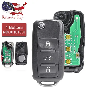 For 2011 2012 2013 2014 2015 2016 Volkswagen VW Jetta Keyless Remote Car Key Fob • $13.39