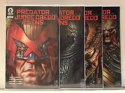 Predator Vs Judge Dredd Vs Aliens #1-#4 Set VF/8.0 Dark Horse IDW • $75