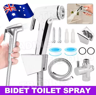 6Pcs Bidet Jet Douche Toilet Spray Shattaf Shower Head Hose Sprayer Kit Hand AU • $15.85