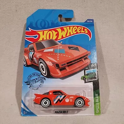 Hot Wheels - Mazda RX-7 - SPEED BLUR - 2018 • $3