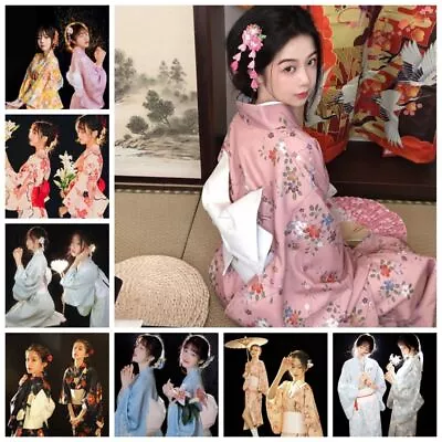 Japanese Style Sakura Girl  Kimono Dress  Cosplay Costume; • £30.84