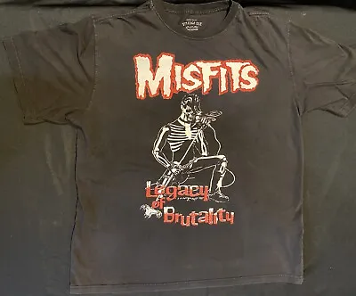 VTG Misfits Legacy Of Brutality Tee Shirt L Danzig Samhain • $49.99