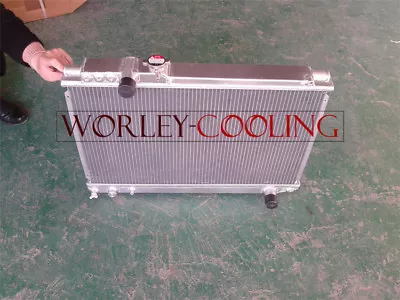 ALUMINUM RADIATOR For TOYOTA SUPRA MK3 JZA70 1JZ-GTE TWIN-TURBO 2.5L 1988-1993 • $160