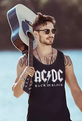 AC/DC TANK TOP - S To 5XL - Classic Rock Band - TANK TOP • $17.55