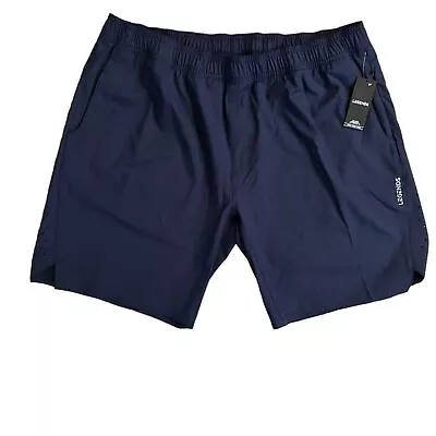 Legends Relay Men’s Shorts Athletic Workout Short Dry Fit 7 Liner Navy Size M • $35