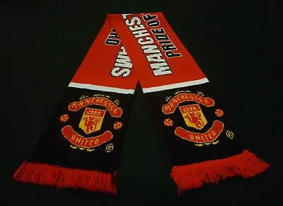 Manchester United Football Scarf Theatre Of Dreams Pride Of The North • £7.95