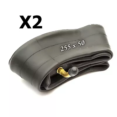 Inner Tube 255 X 50 Bent Schradar Valve Strollers Pushchairs Pram Buggy Mutsy X2 • £8.49