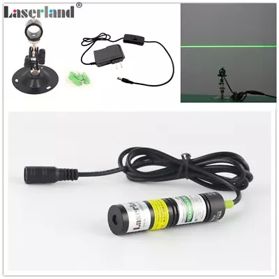 1875 30mW 532nm Green Laser LINE Generator Module Wood Stone Sawmill Alignment • $29.27