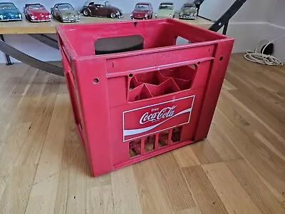 Cool Reclaimed Retro Coca-cola 12 Bottle Plastic Crate Ideal Vw Roof Rack Item • £25