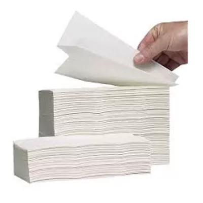 4000 Pcs 23x23 Dispenser Interleave HAND PAPER TOWEL STRONG ABSORBENT Multifold • $66.66