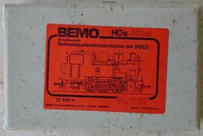  Bemo B1005 H0e 009 0-6-0 Steam Locomotive Kit With Translated Instructions. • £120