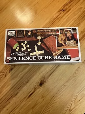 Vintage Scrabble Sentence Cube Game From 1971 • $17