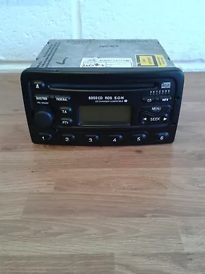 Ford Transit 6000 Cd Rds Cd Player Radio Black With Code • £44.99