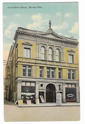 Vintage  Postcard Grand Opera  House  Marion  Ohio Oh Not Posted • $6.50