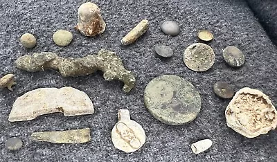 Selection Of Metal Detecting Finds (e8) • $3.72