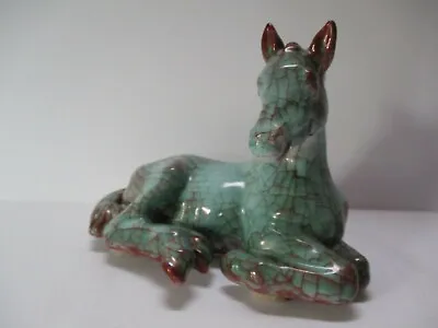 Vintage Michael Anderson Ceramic Horse Sculpture Danish Modern Modernism Signed • $300