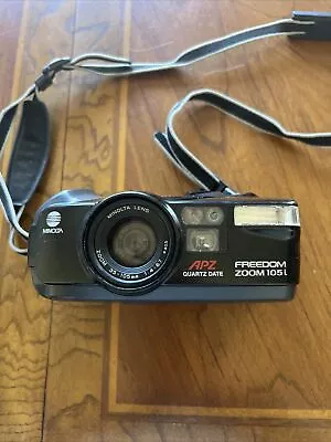 MINOLTA APEX 105 APZ 35mm Point & Shoot Film Camera ZOOM (O) • $21.50