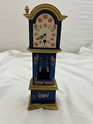 Vintage Dollhouse Miniature Trenkle German Grandfather Clock • $20