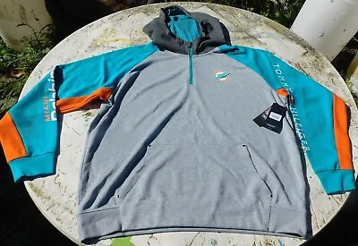 Tommy Hilfiger Nfl Size 2xl Mens Miami Dolphins Pullover Hoodie • $30