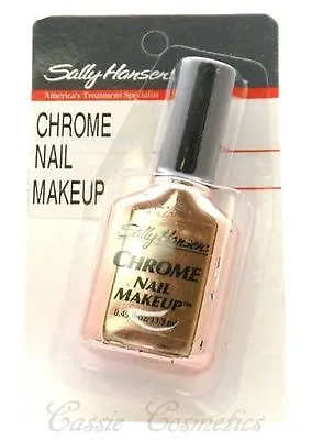 2 Metallic - Sally Hansen Chrome Nail Polish - Salmon Pearl # 41 • $12