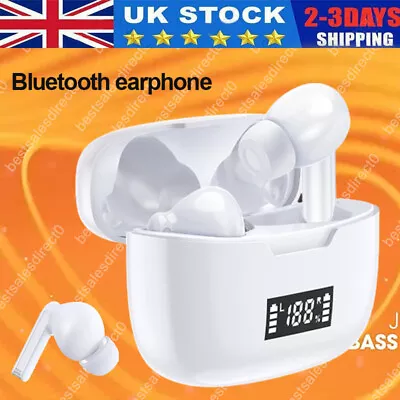 TWS Wireless Bluetooth Earphones In-Ear Pods Buds For Iphone Samsung Android UK • £11.95