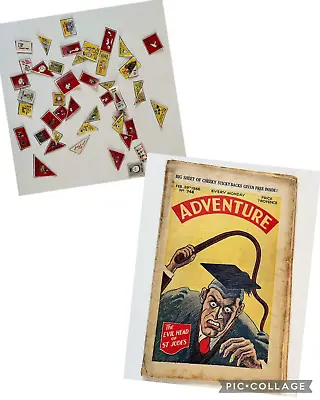 Adventure Storypaper Free Gift - Feb 29th 1936 - Cheeky Stickybacks • £20