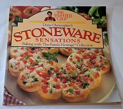 1997 Pampered Chef Stoneware Senations Baking With Fmily Heritage  Collection PB • £9.84