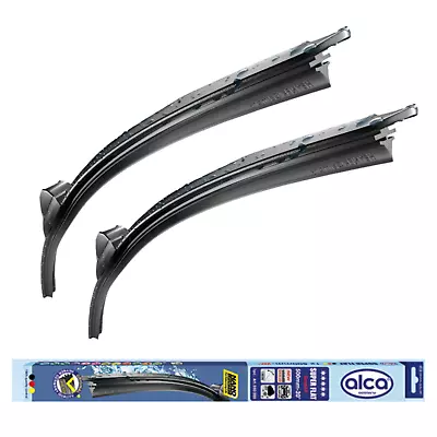 Alca Front Wiper Blades Fit Mazda 6 2013-2017 Super Flat Wipers ASF2418H • £16.49