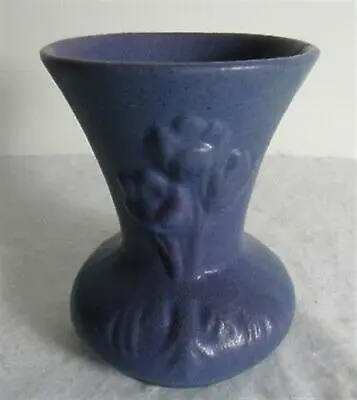 Van Briggle Raised Flower Vase #1 • $95