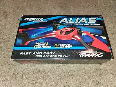 Traxxas Latrax 6608 Alias Quad Rotor Helicopter Drone Quadcoptor RC Rally Red • $165