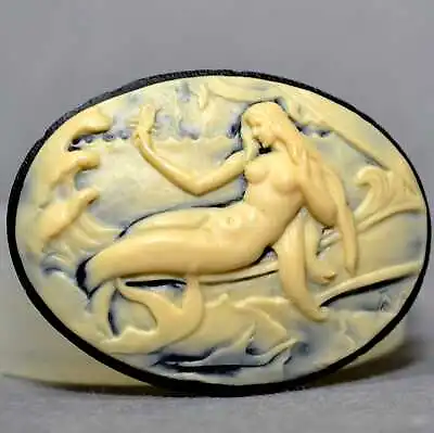 MERMAID SILICONE MOLD Cameo Resin Polymer Clay Sugarcraft Mold • $4.24