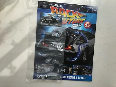 1:8 Scale Eaglemoss Back To The Future Build Your Own Delorean Issue 22 Complete • $53.21