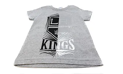 LA Kings Stanley Cup Champions Toddlers Baby Little Kid Gray Tee T Shirt NHL C14 • $9.99