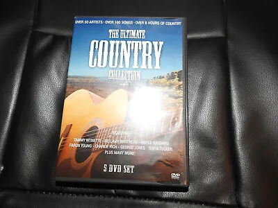 The Ultimate Country Collection 5 Disc Dvd • £5.99