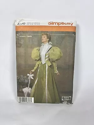 Simplicity 4156 - Edwardian Victorian 1895 Gibson Girl Pattern 14161820 Uncut • £24.13