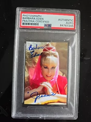 BARBARA EDEN Signed I Dream Of Jeannie Picture Photograph AUTO PSA DNA • $75