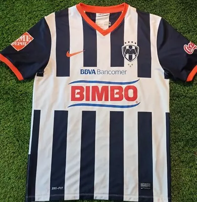 Rayados De Monterrey 2014/2015 Soccer Jersey Football Shirt. Nike. M. 544477-542 • $49.98