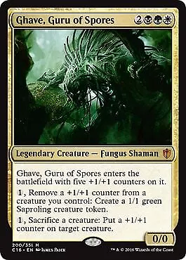 MTG Magic - Ghave Guru Of Spores - Commander 2016 Edition - Mythic Rare - NM • $2.71