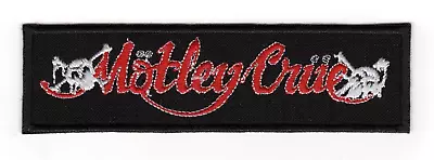 Motley Crue Patch | Mötley Crüe American Heavy Glam Metal Hard Rock Band Logo • $6.99