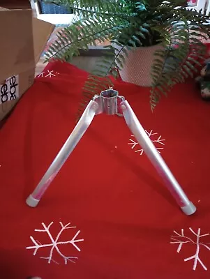 $149.99 • Buy Evergleam Metal Tripod Vintage Aluminum Christmas Tree Stand 