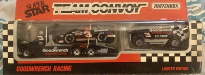 $0.99 • Buy Matchbox - 1990 Nascar Goodwrench Racing LE Truck, Car, Van.  Minor Wear On Box.