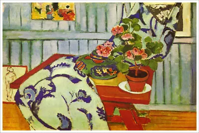 Artist Henri Matisse Poster Print Of Painting Still Life With Geraniums • $9.99